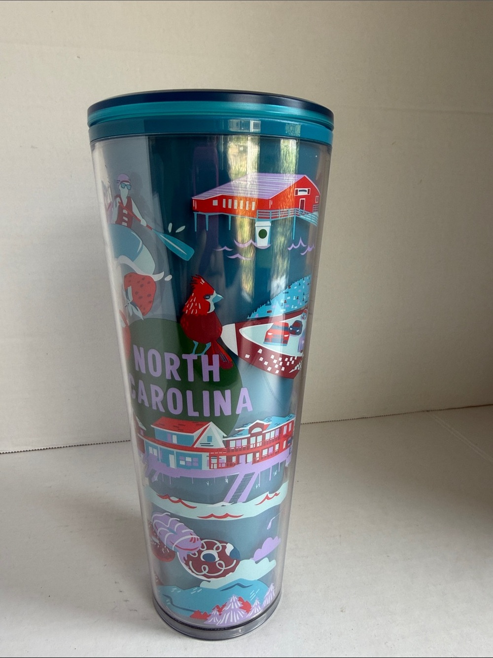Starbucks North Carolina Discovery Series Tumbler 24oz - NEW